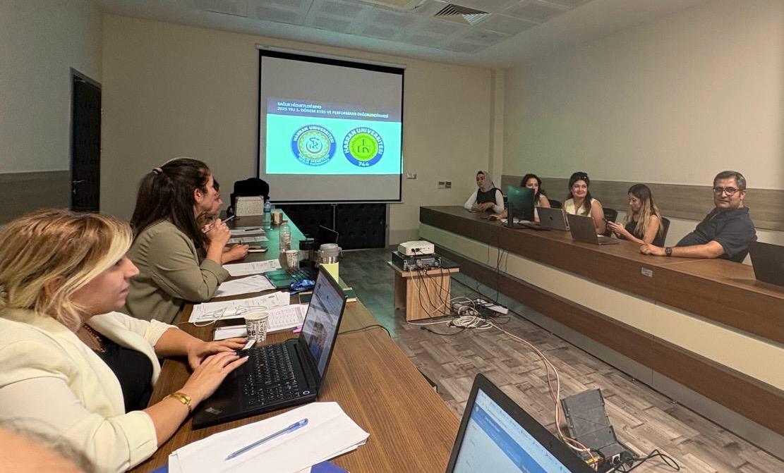 Harran Üniversitesi Sağlık Hizmetleri Meslek Yüksekokulu Kalite Değerlendirme Toplantısı Gerçekleştirildi